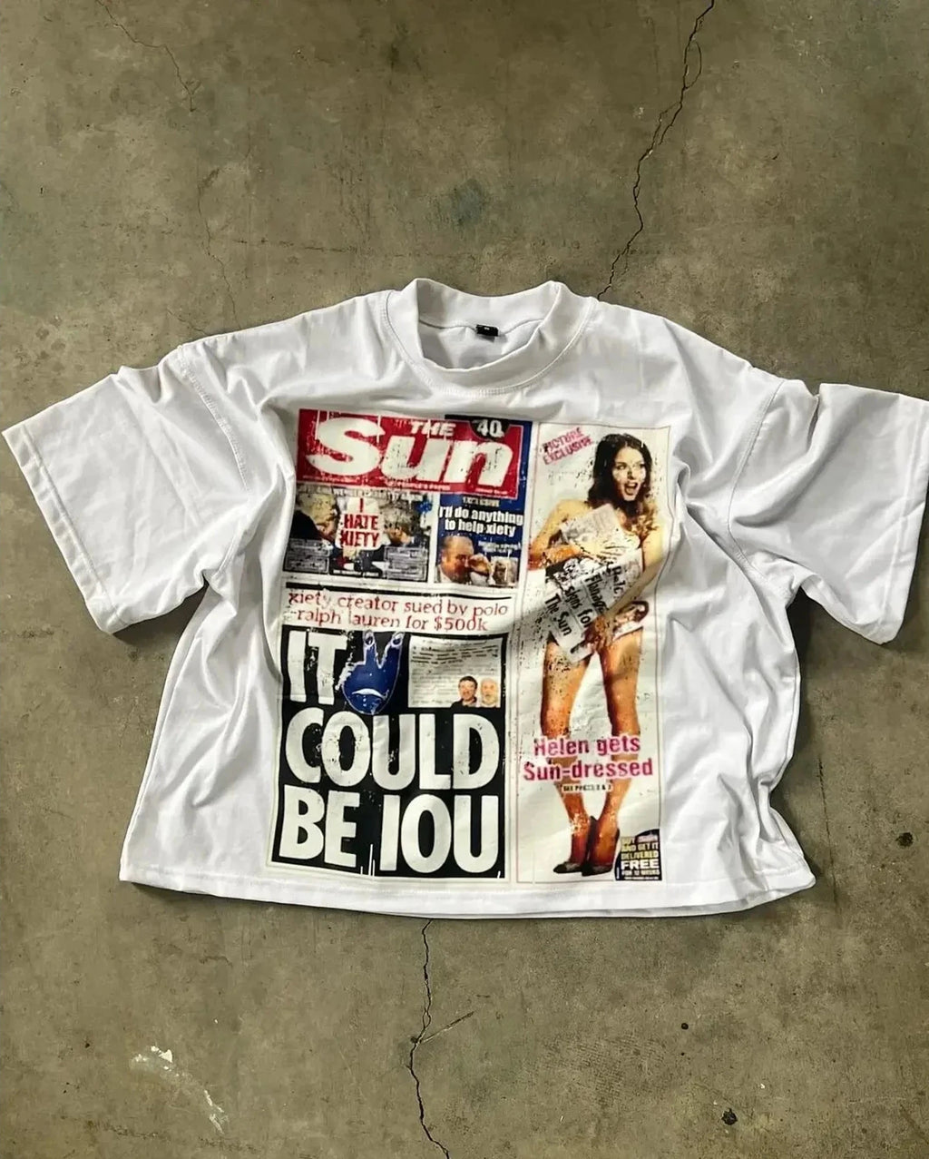 News Letter Vtg Tee