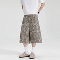 Leopard Jorts