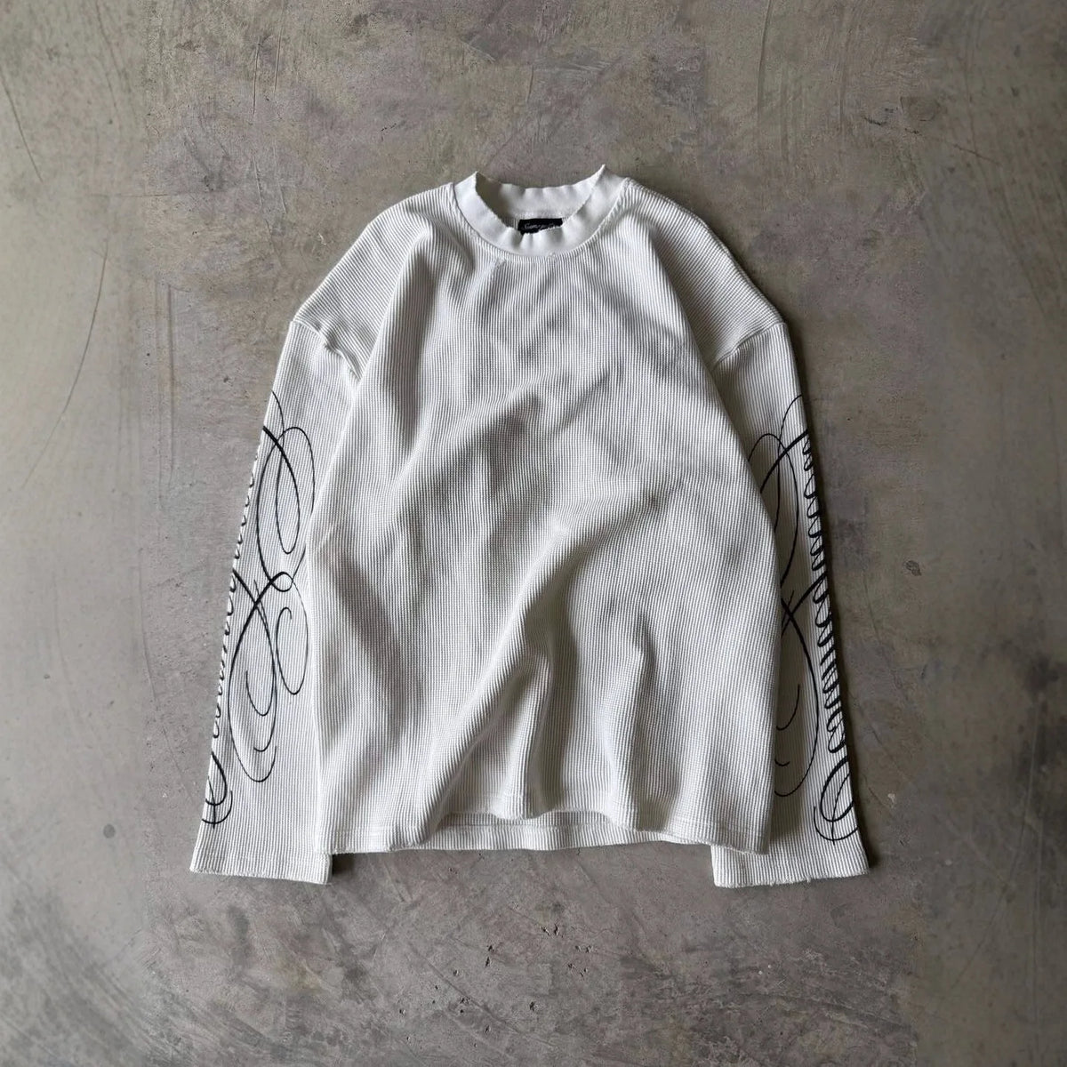 White Knit Long Sleeve