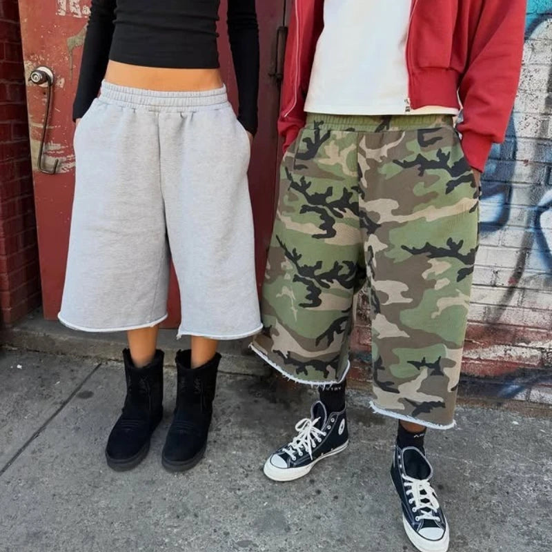 Camo Jorts