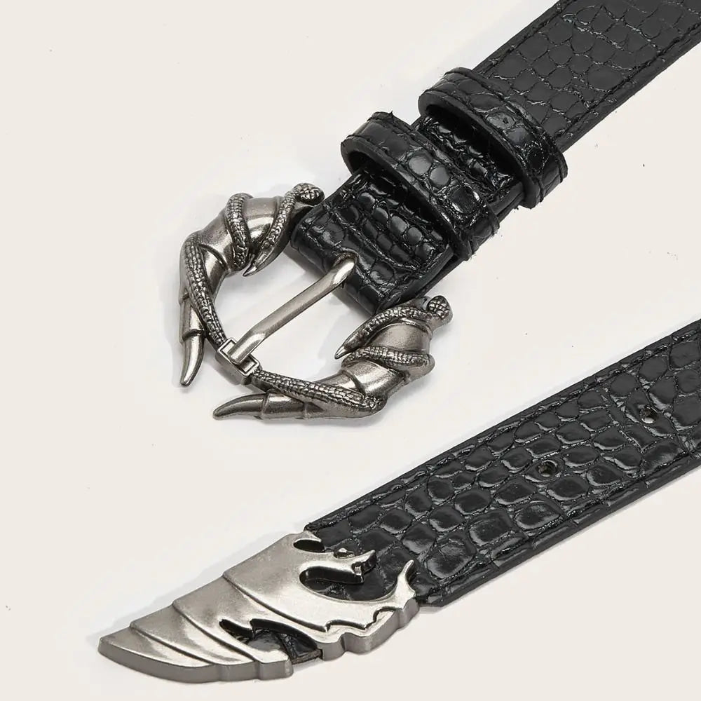 Crocodile Pattern Belt