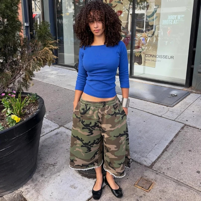 Camo Jorts