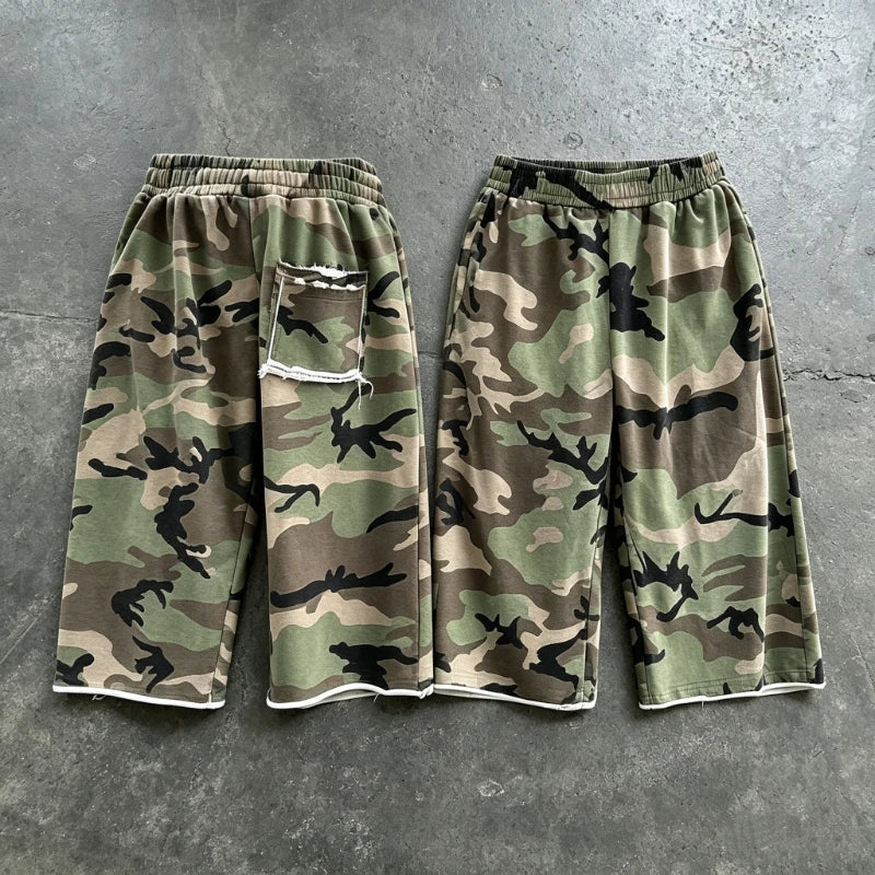 Camo Jorts