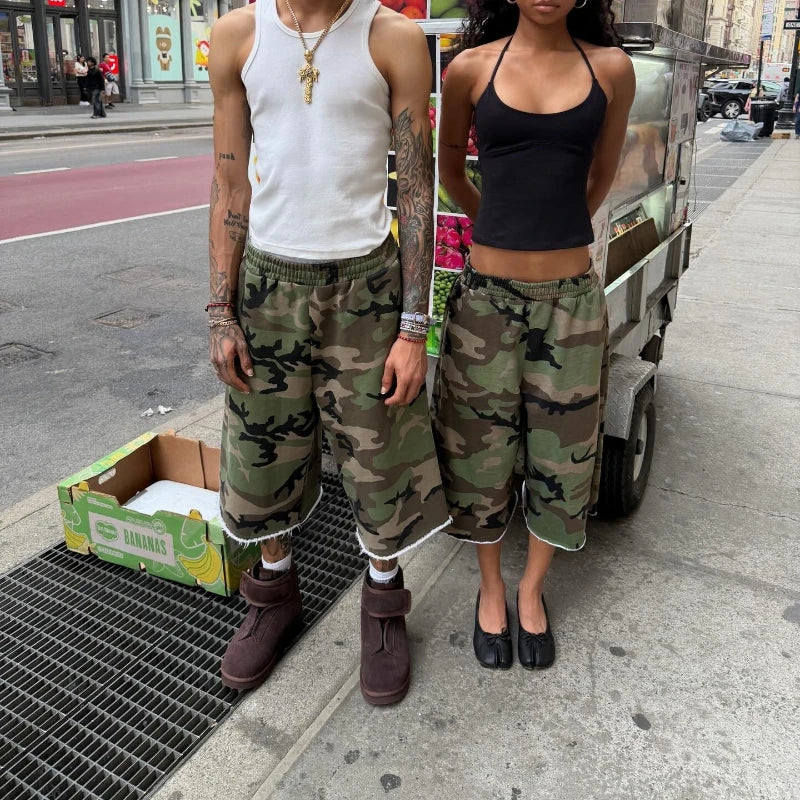 Camo Jorts
